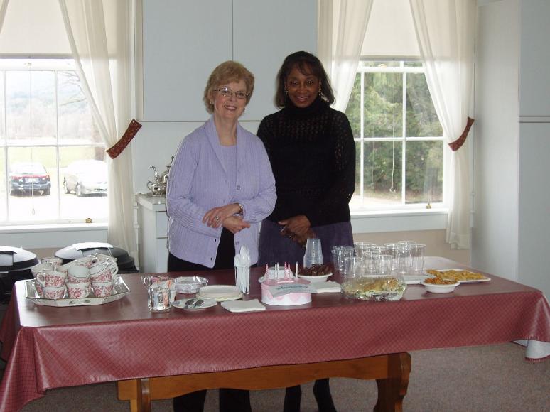 Ruth Adotte and Mabel Walker