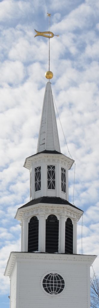 For New England, that association is white clapboard churches with their tall spires.